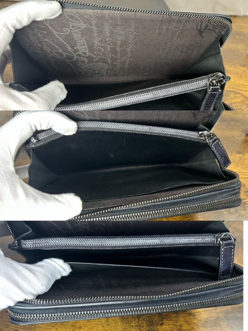 約50万円　美品　オルガ期　Berluti ティネオⅡ オーガナイザー長財布