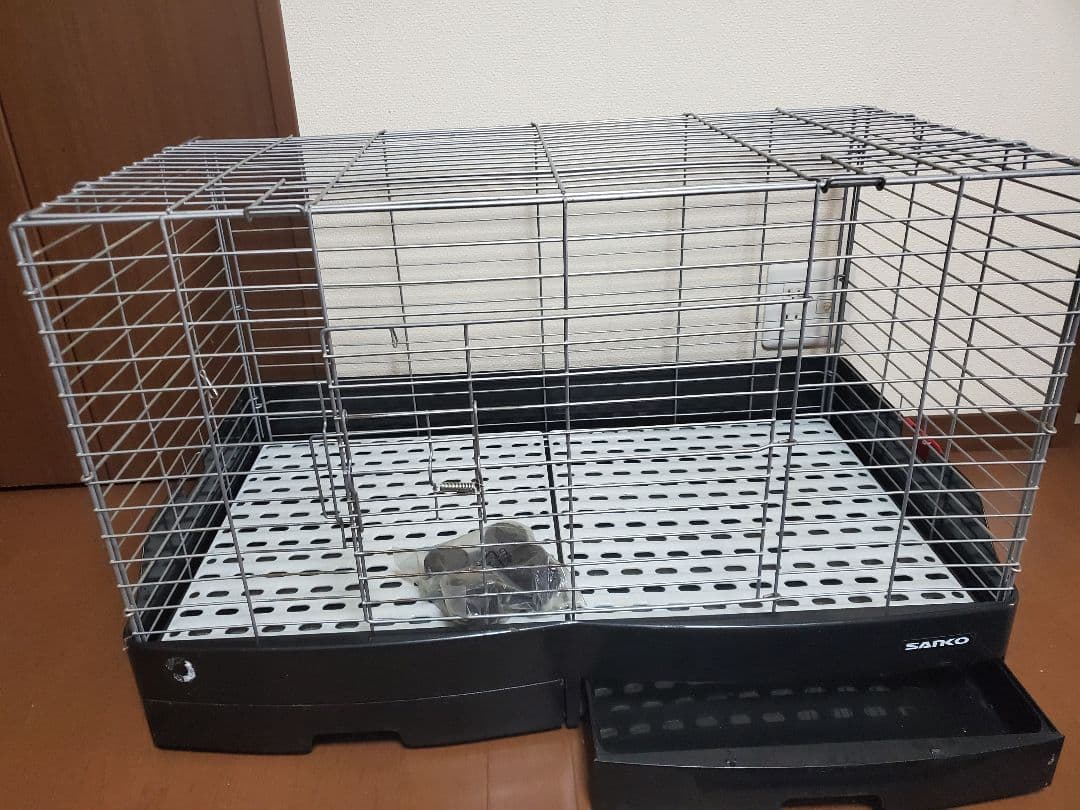 SANKO 　イージーホーム80　大きめケージ 引き出し式トレイ付き