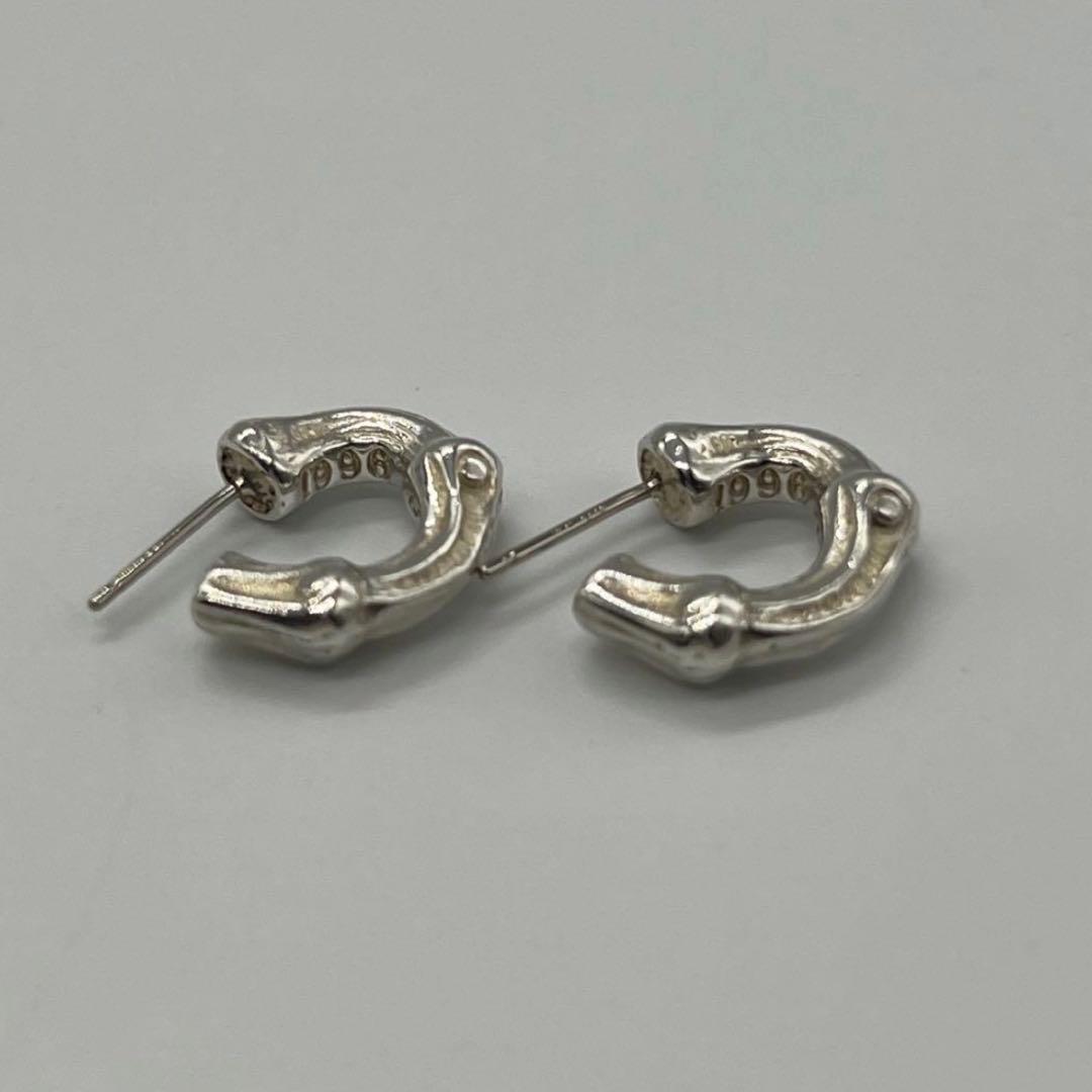 ティファニー バンブーフープ ピアス スモールサイズ SV925