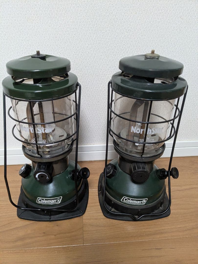 コールマン　ガソリンランタン　ノーススター2000　2個セット