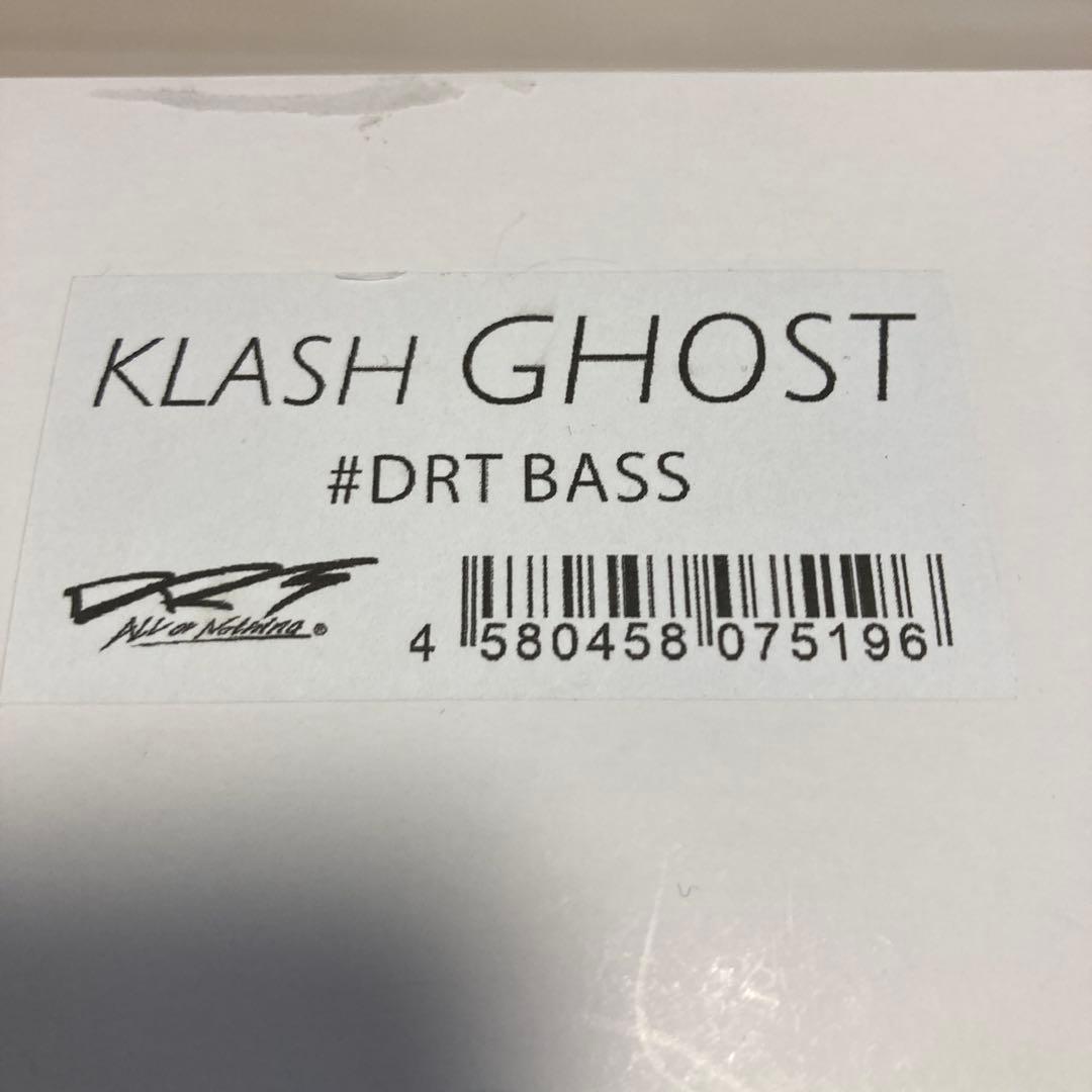 新品　DRT KLASH GHOST BASS クラッシュ　ゴースト