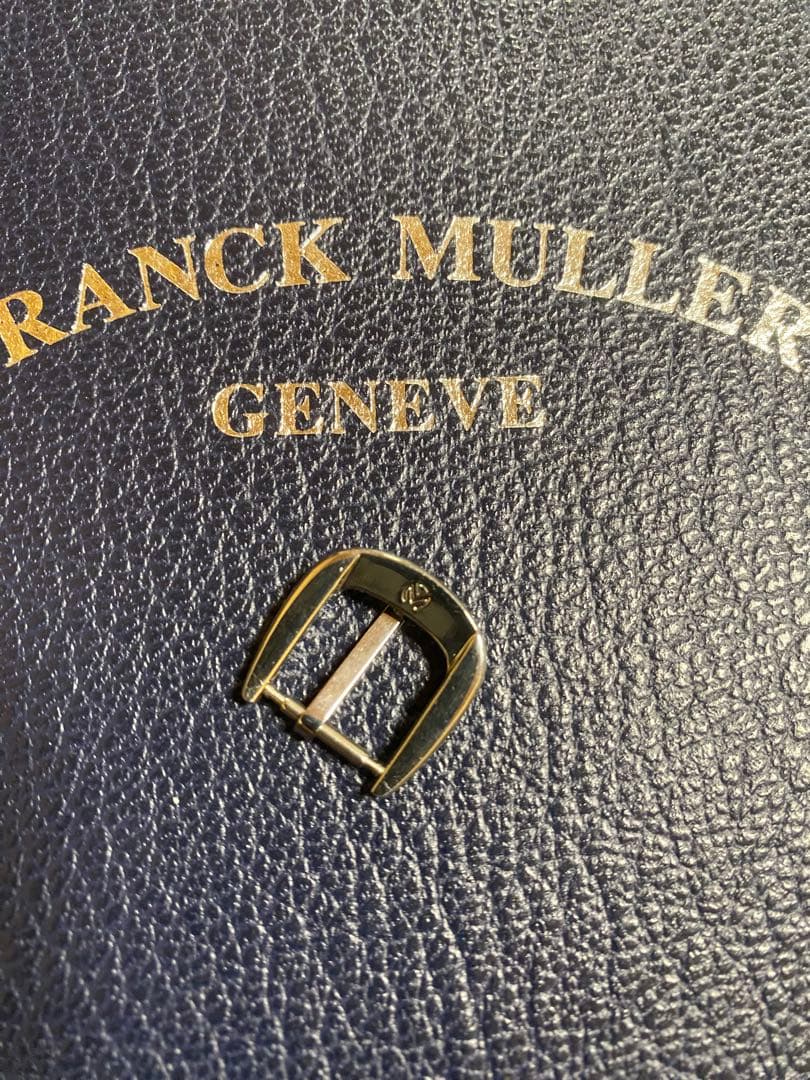 12mm フランクミュラー 純正 尾錠 ステンレス　トノー