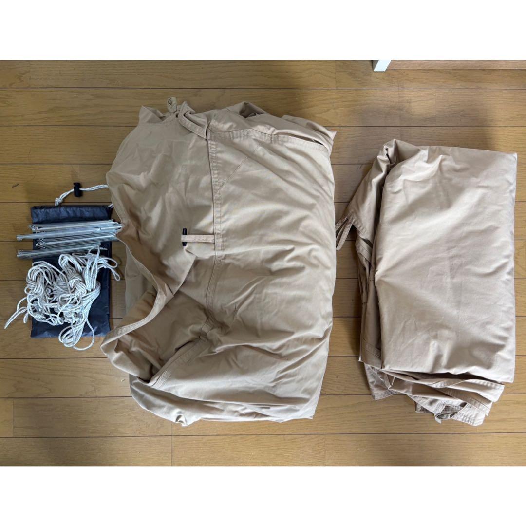 バンドックソロベースex 前幕と二股ポール付き