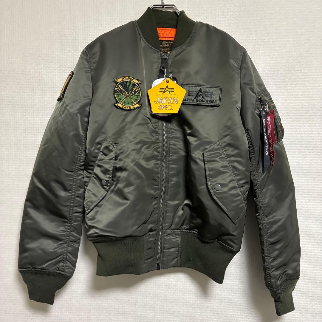 【新品同等】アルファインダストリーズ×strict フライトジャケット ジオン