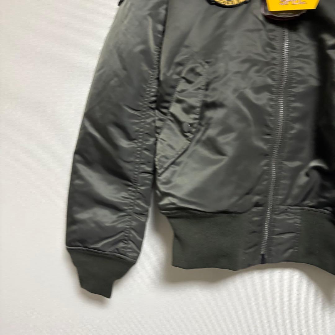 【新品同等】アルファインダストリーズ×strict フライトジャケット ジオン