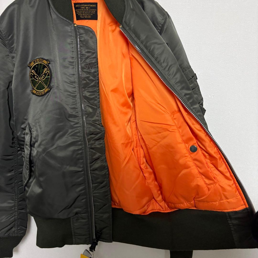 【新品同等】アルファインダストリーズ×strict フライトジャケット ジオン