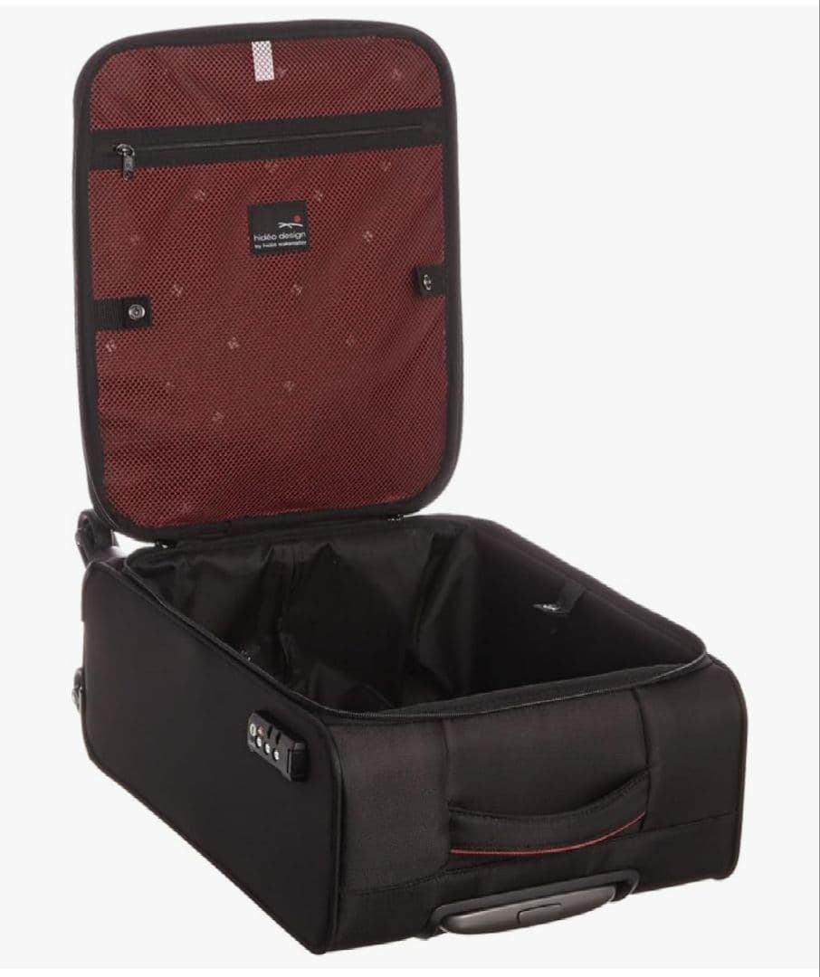 HIDEO WAKAMATSU ソフトフライ 26L ブラック　キャリーケース