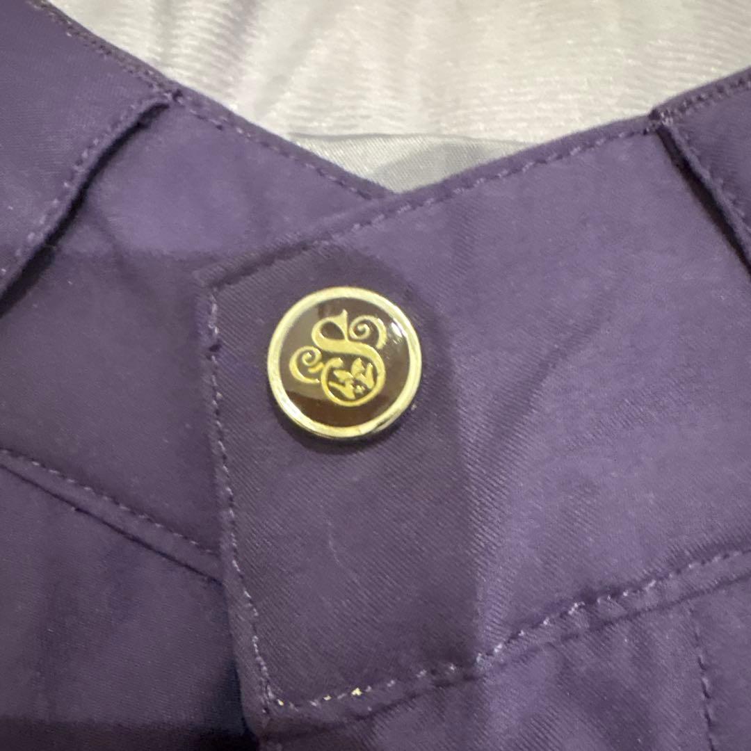 swivel ホワイトドット柄ジャケット