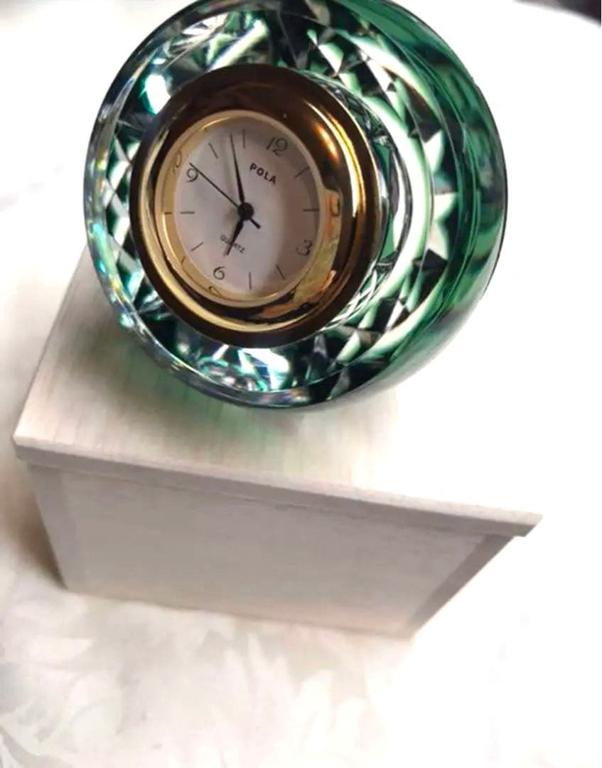 KAGAMl 江戸切子　置き時計