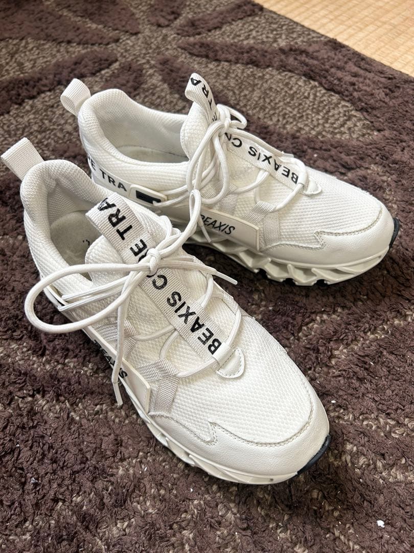 BEAXIS S（23.5-24cm） バランスコアスニーカー ホワイト