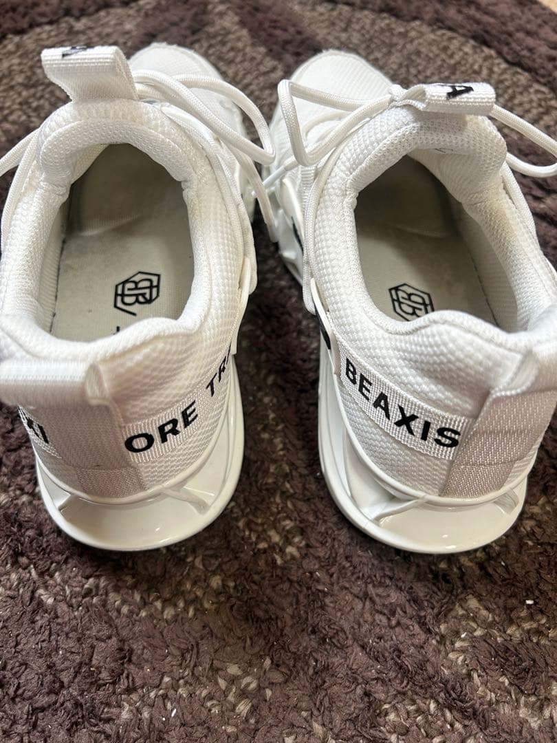BEAXIS S（23.5-24cm） バランスコアスニーカー ホワイト