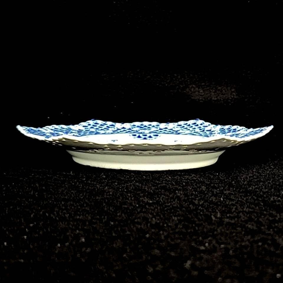 △美品△ロイヤルコペンハーゲン　ブルーフルーテッド ダブルレース プレート 2