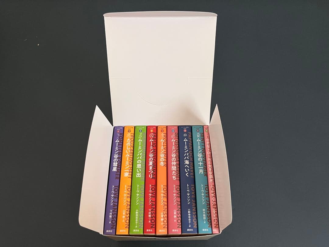 ムーミン全集(箱付き)美品