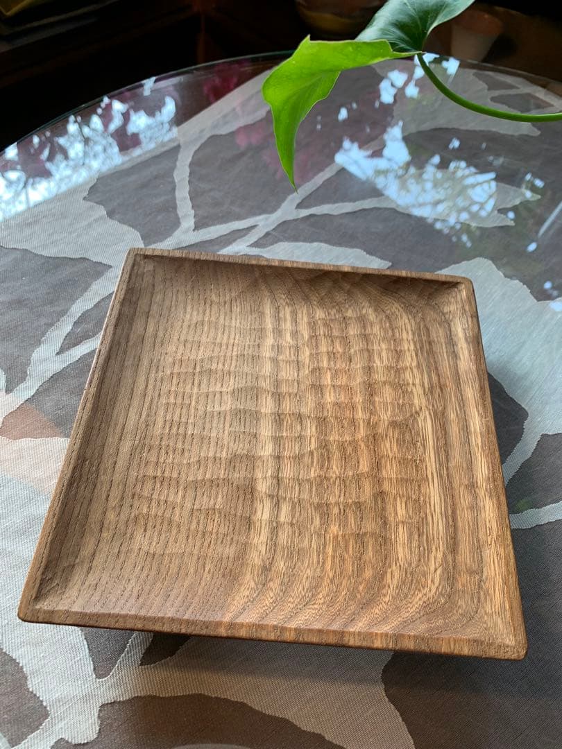 三谷龍二　角プレート　新品未使用　有元葉子　黒田泰三　安藤雅信　赤木明登　パン皿