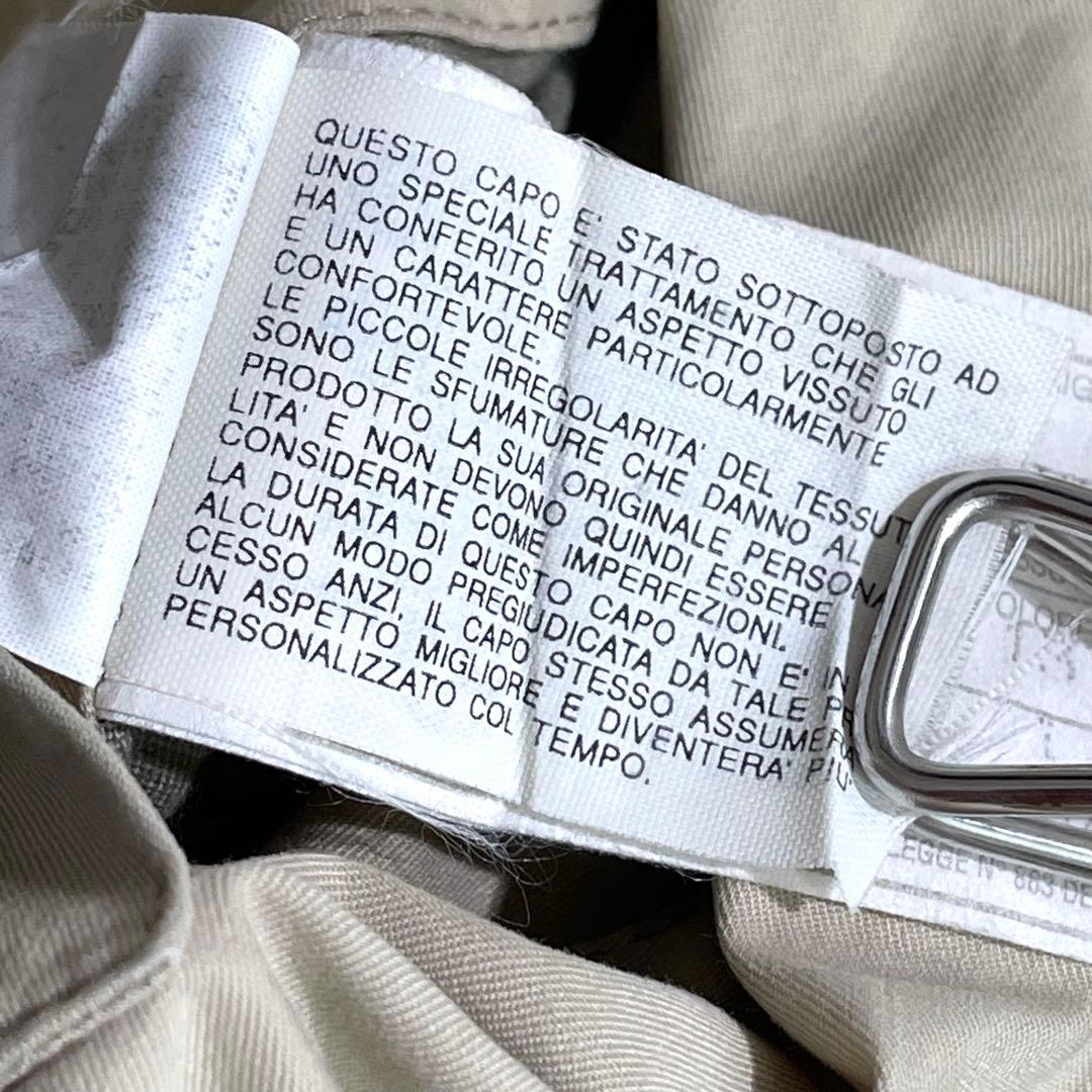 90s　EMPORIO ARMANI　イタリア製　ステンカラーコート　マキシ丈