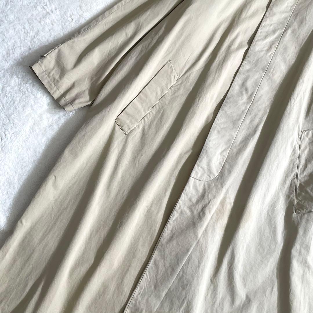 90s　EMPORIO ARMANI　イタリア製　ステンカラーコート　マキシ丈