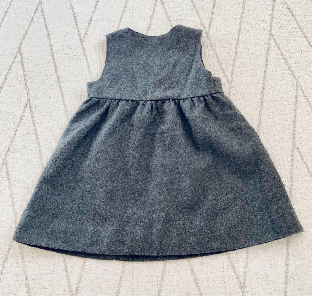 ファミリア ワンピース　ボレロ　アンサンブル　お受験　90