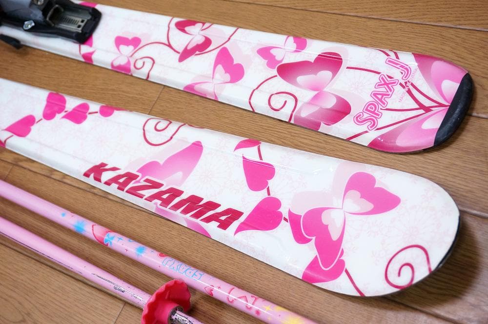 メンテ済 150cm 靴24cm KAZAMA スキーセット