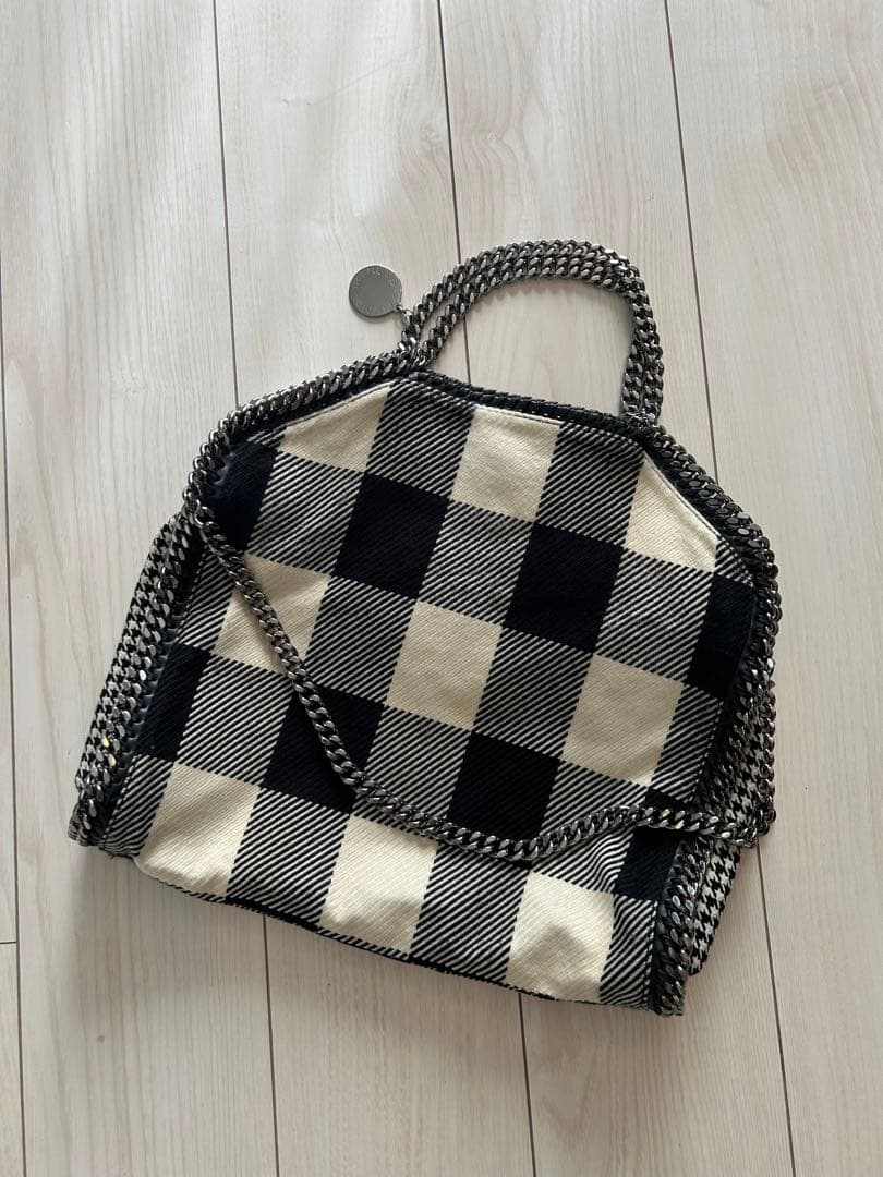 本日1/21まで出品！ステラマッカートニー　ファラベラ　チェック柄