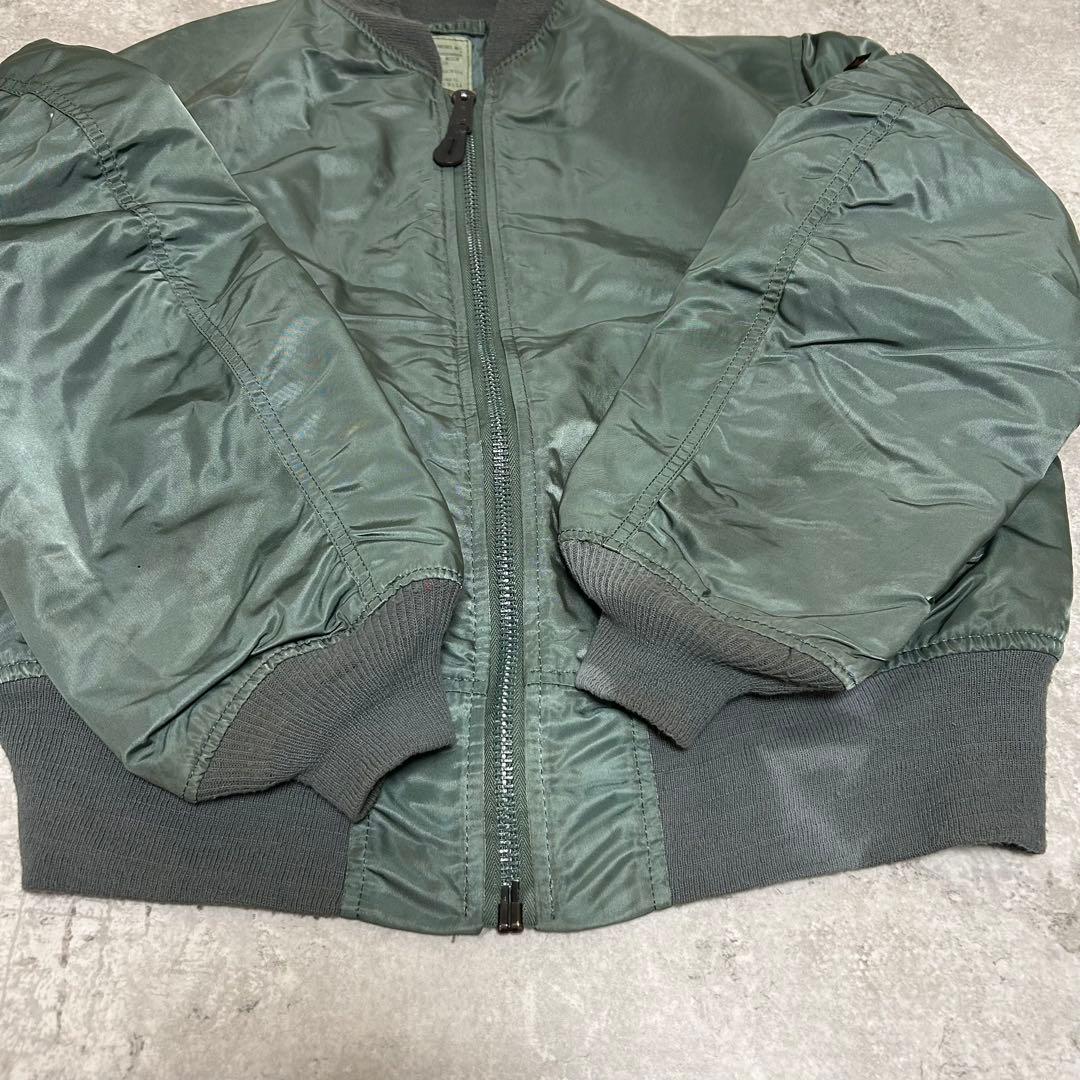 アルファインダストリーズ usa製 MA-1 グランドクルー フライトジャケット