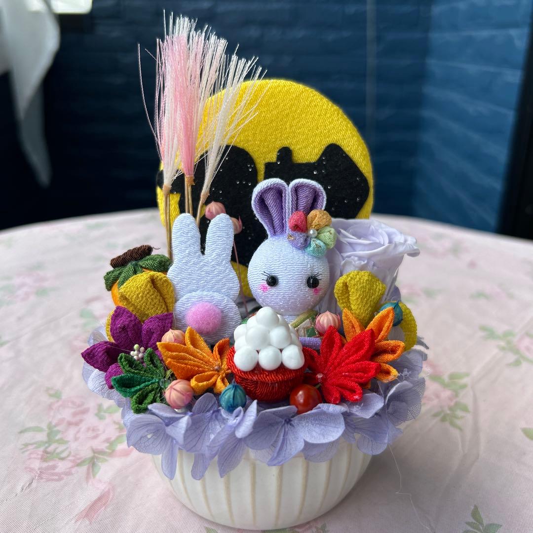 しょりん❣️お月見アレンジ❣️