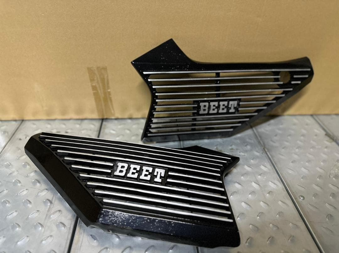 CBX400F アルフィン サイドカバー 黒/②CBX550F BEET キジマ