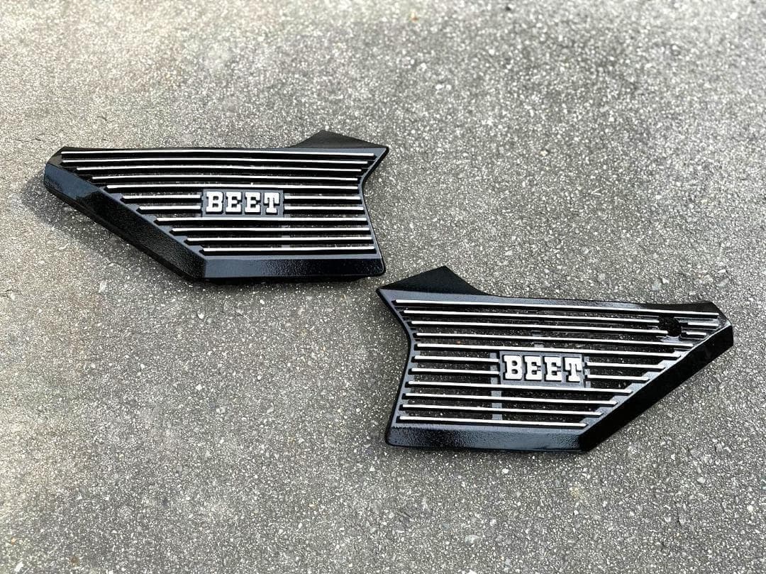 CBX400F アルフィン サイドカバー 黒/②CBX550F BEET キジマ