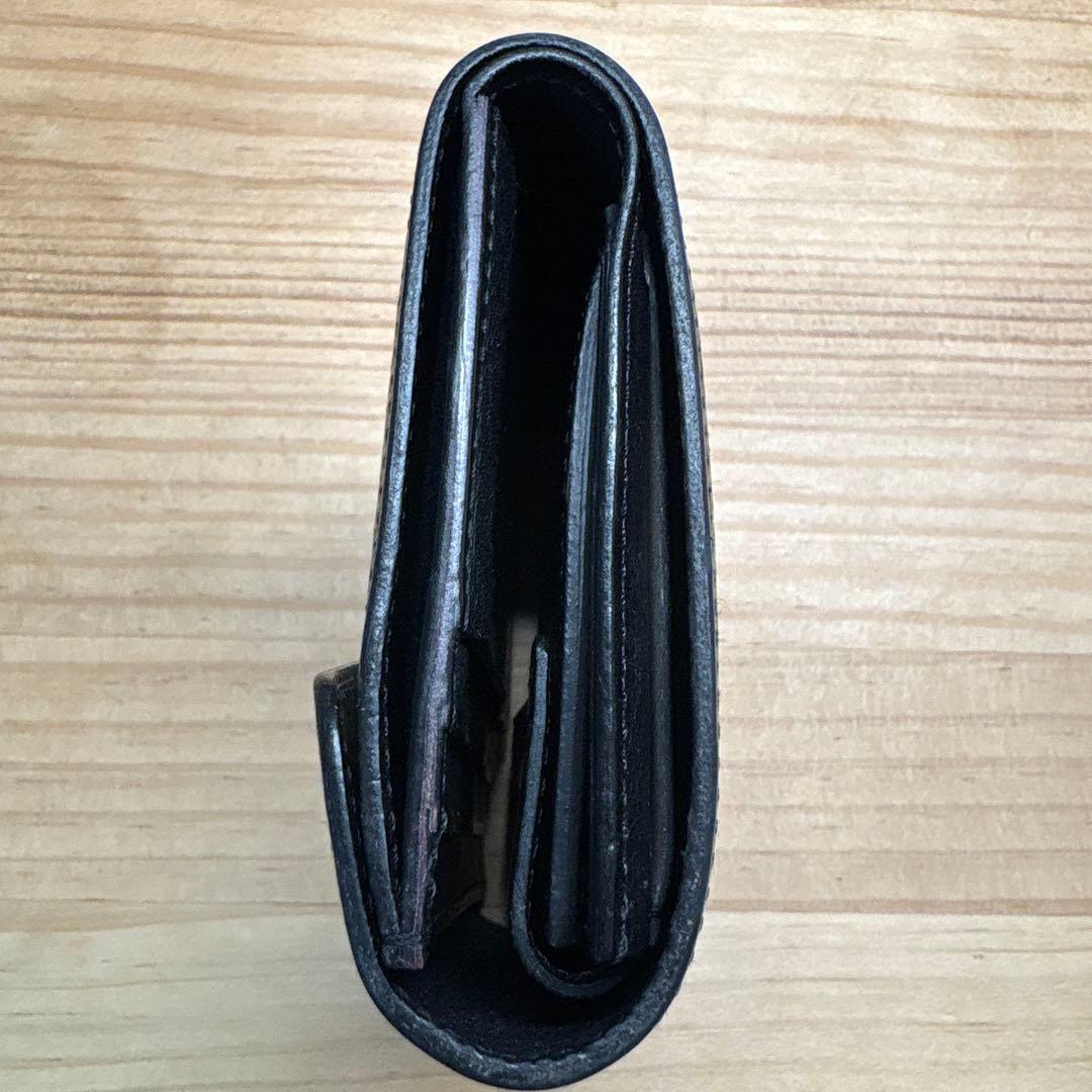 シンレザーズSinleathers タスカTasca二つ折り財布 黒