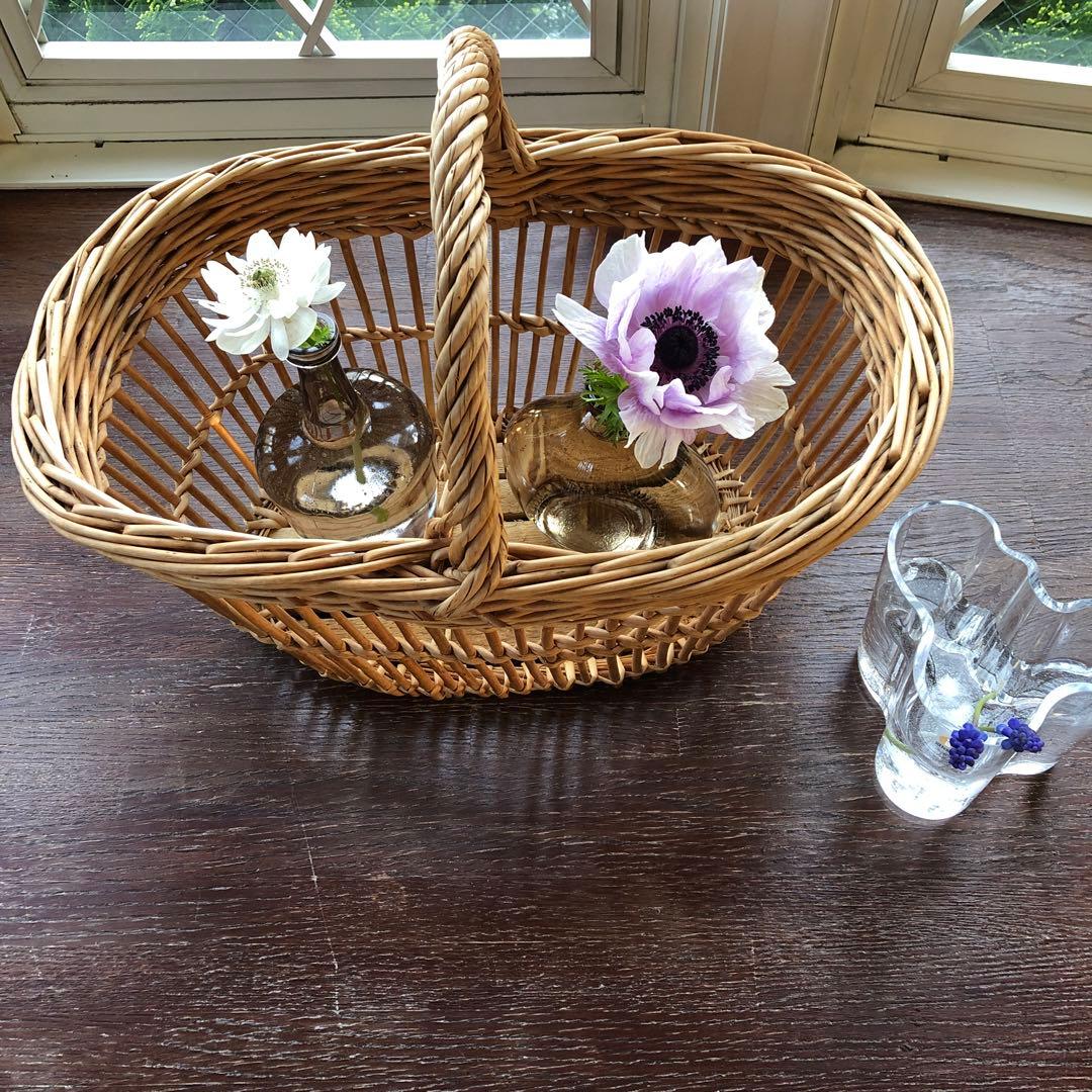 フランスラタン　収穫用籠　キャトルセゾン　バスケット