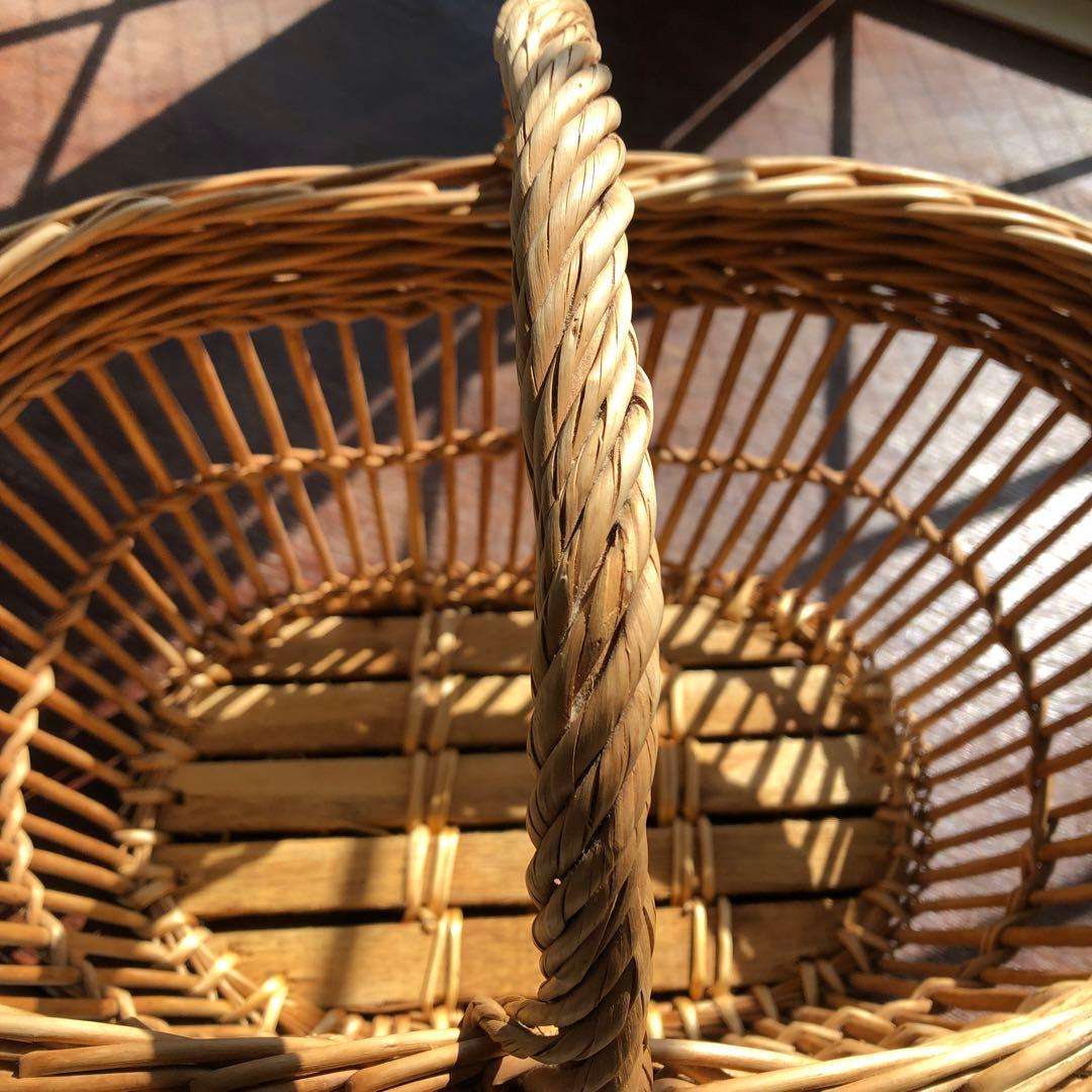 フランスラタン　収穫用籠　キャトルセゾン　バスケット