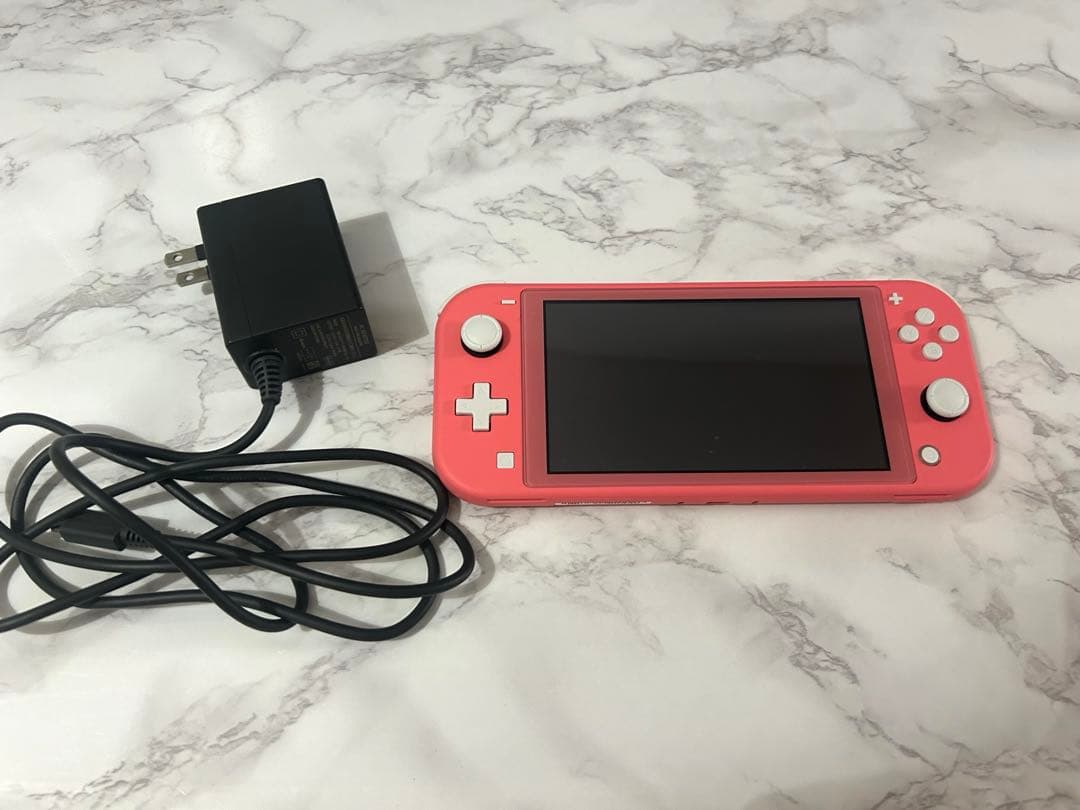 Nintendo Switch Lite ピンク 本体と充電器付き