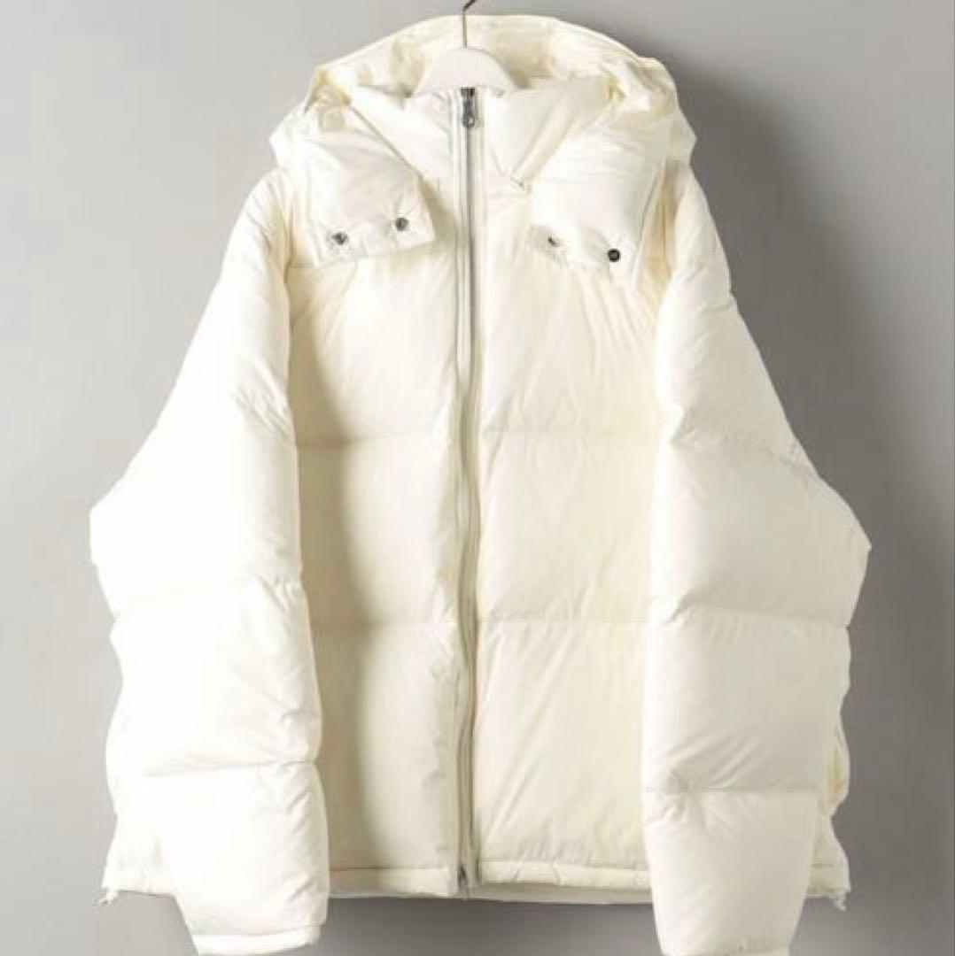 B&Y UNITED ARROWS ナイロン ショート ダウンジャケット　M