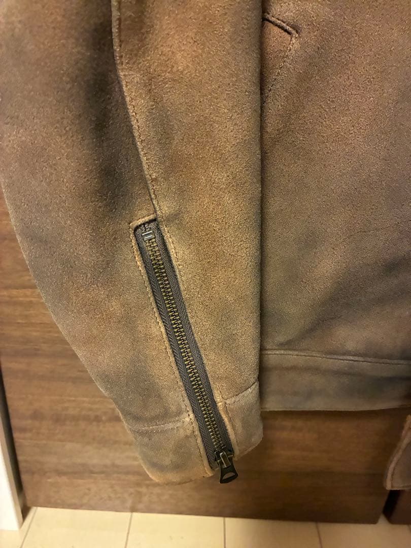 schott ニュービー　スエードジャケット　レザー