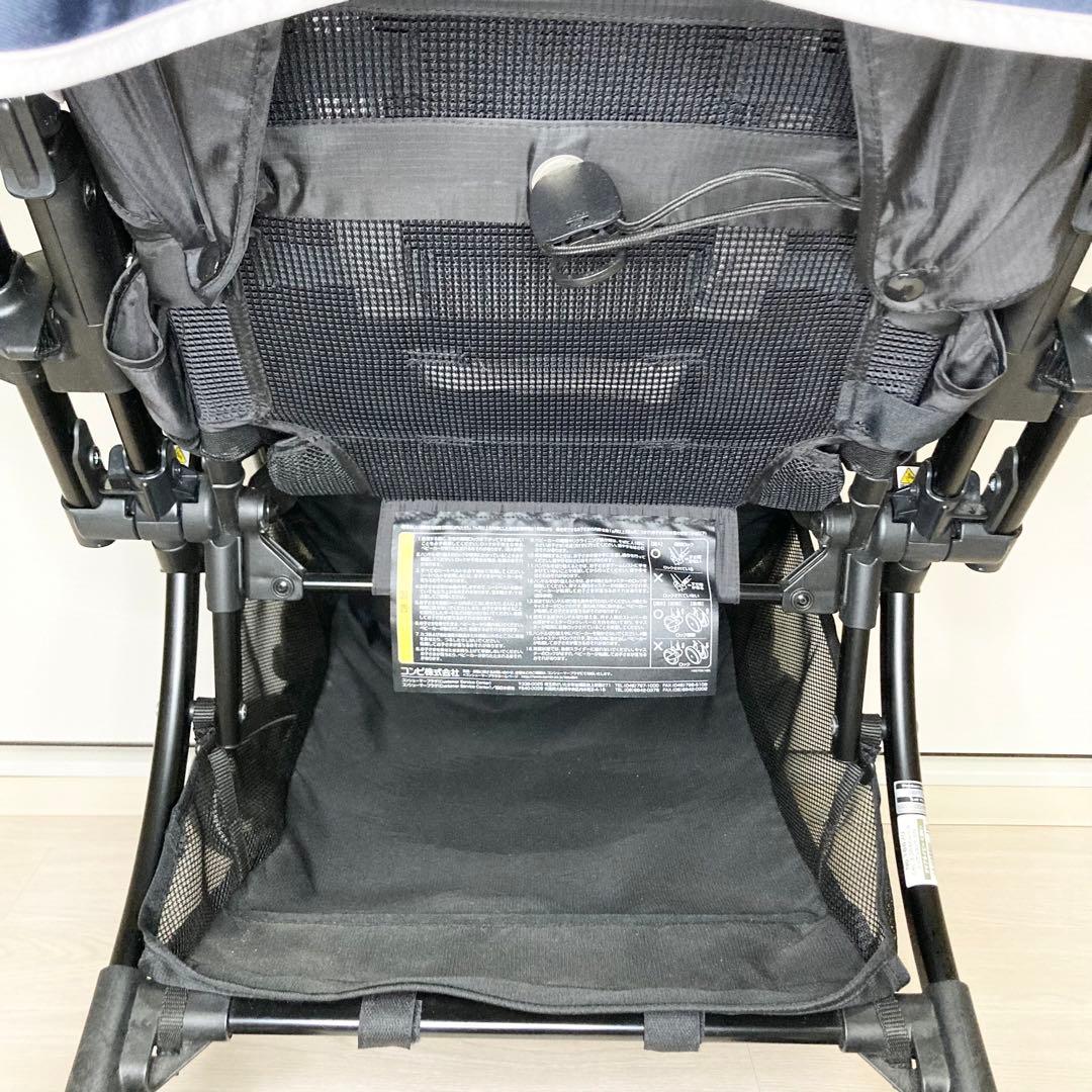 美品 コンビ スゴカルSwitch エッグショックAN ネイビー 付属品多数