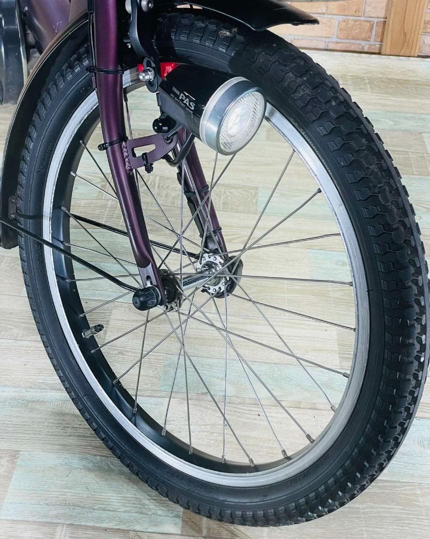 週末限定セール ヤマハパープル系 大容量 子供乗せ電動アシスト自転車 H1855