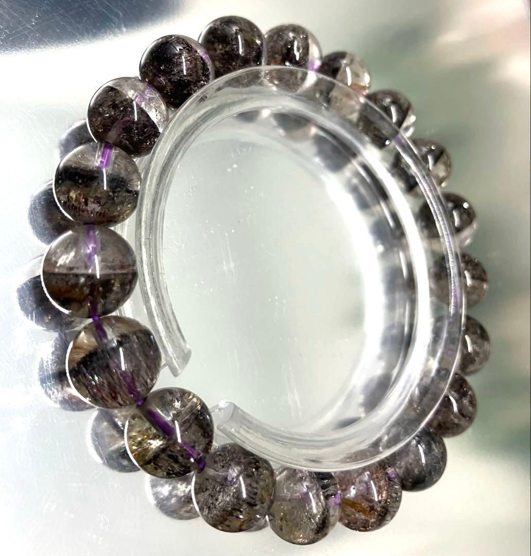 ブラックスーパーセブン　エスピリット鉱山産　超希少天然水晶　約10ミリ