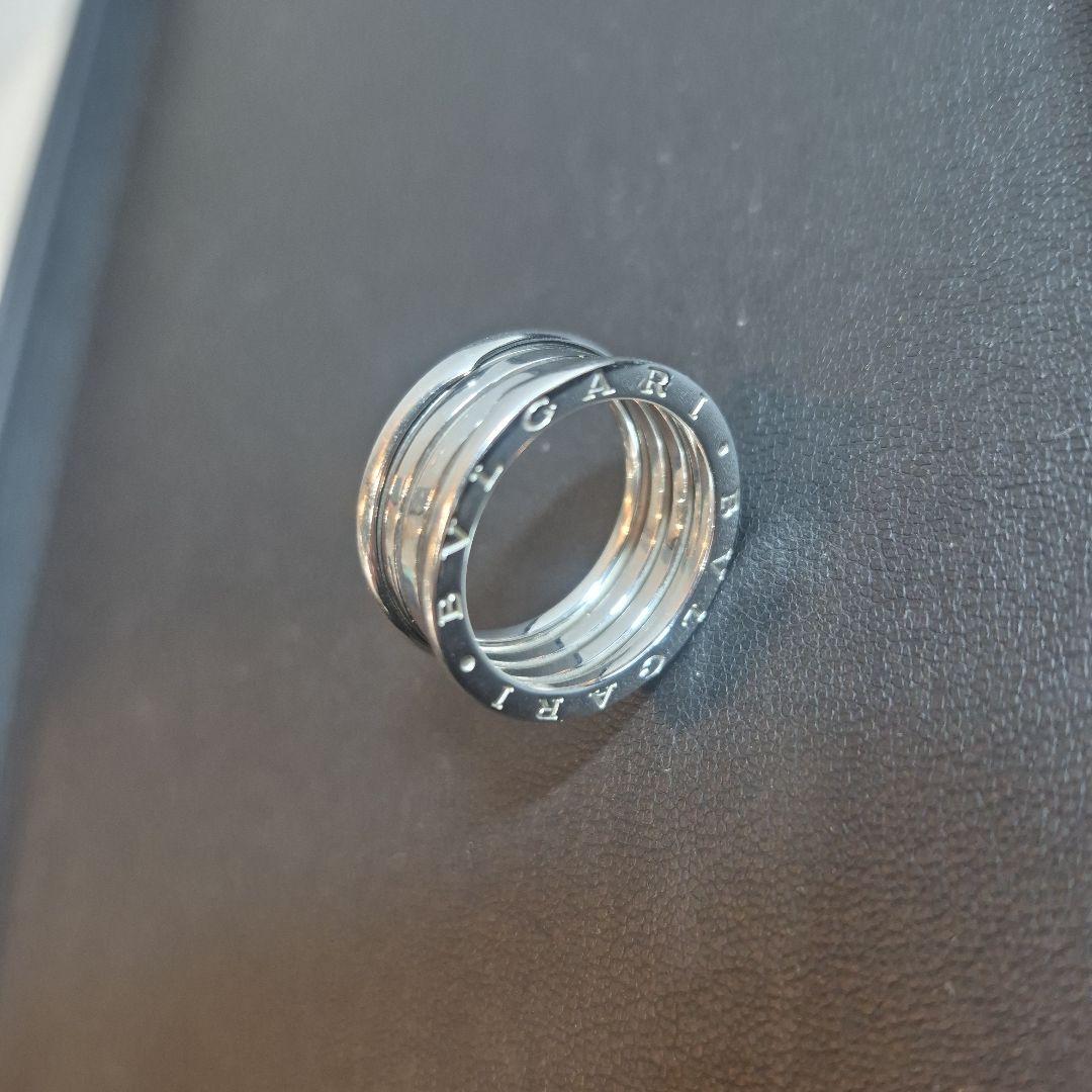 ブルガリ　BVLGARI　ビーゼロワン　リング　750　WG　22号
