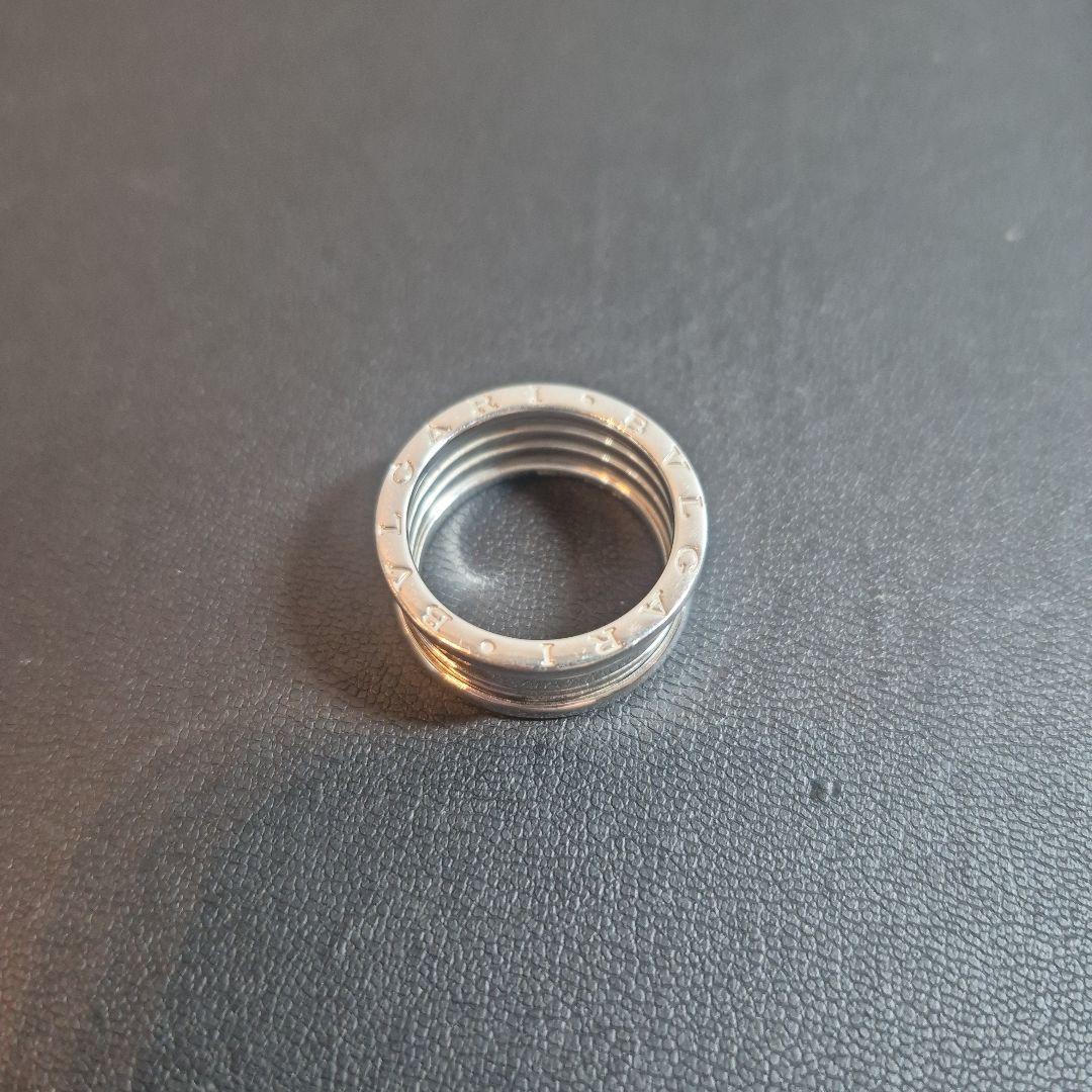 ブルガリ　BVLGARI　ビーゼロワン　リング　750　WG　22号