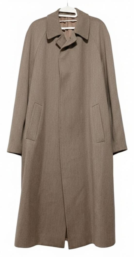 【イタリア製最高級】E.THOMAS バーニーズニューヨーク ロングコートウール