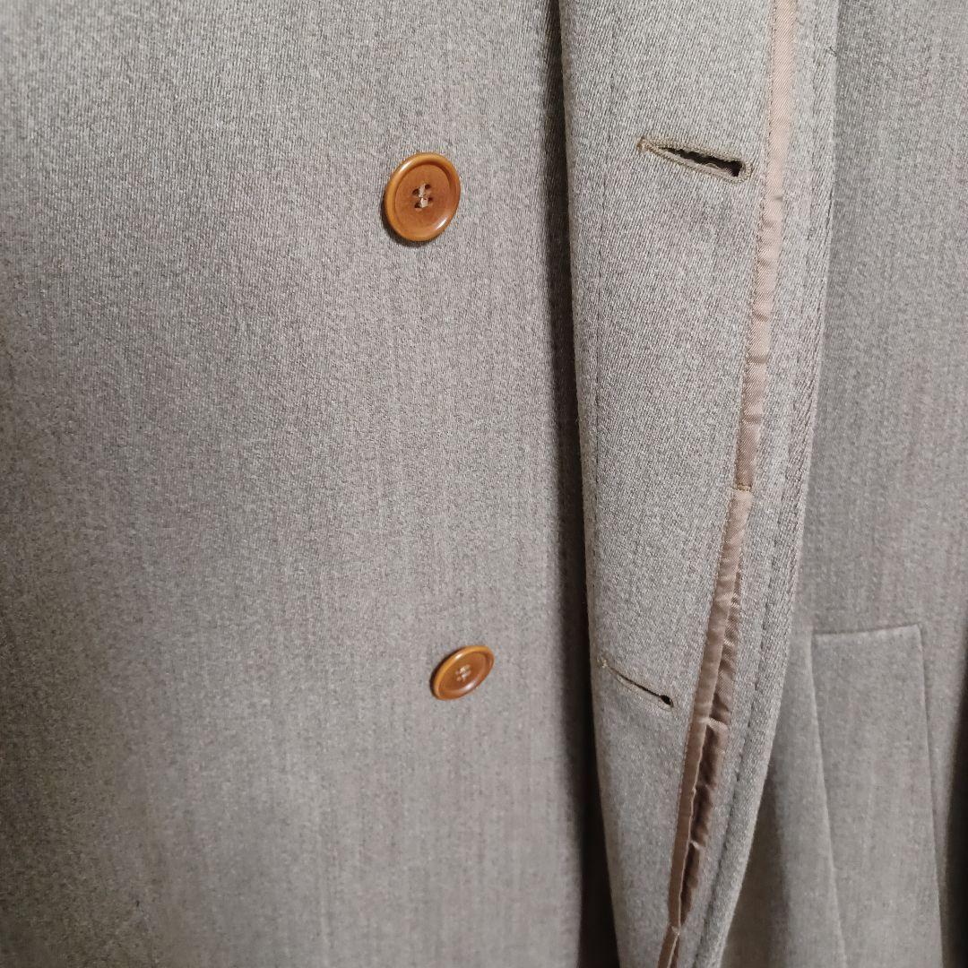 【イタリア製最高級】E.THOMAS バーニーズニューヨーク ロングコートウール