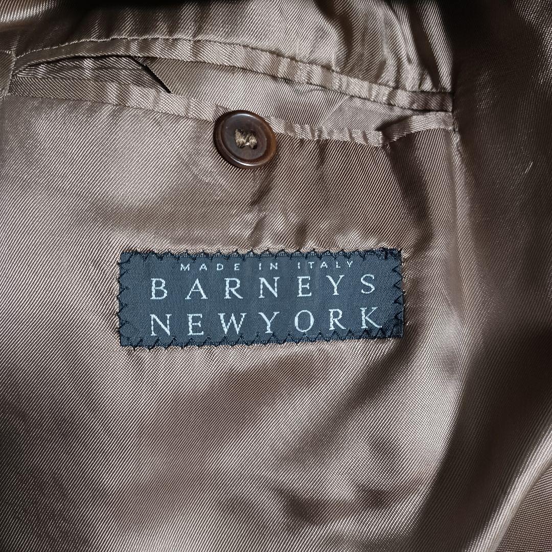 【イタリア製最高級】E.THOMAS バーニーズニューヨーク ロングコートウール