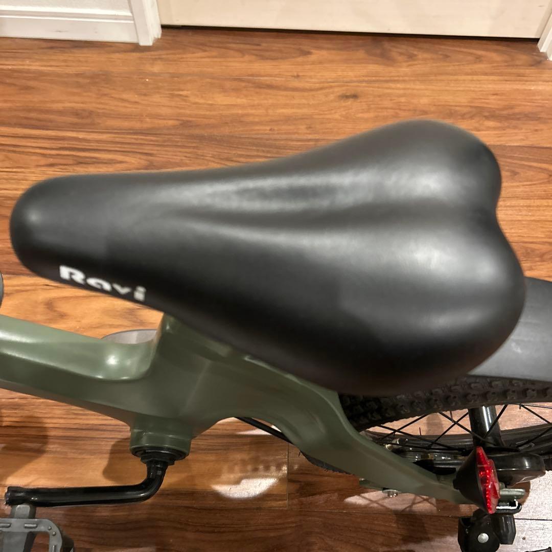 Ravi 子供用自転車 オリーブグリーン