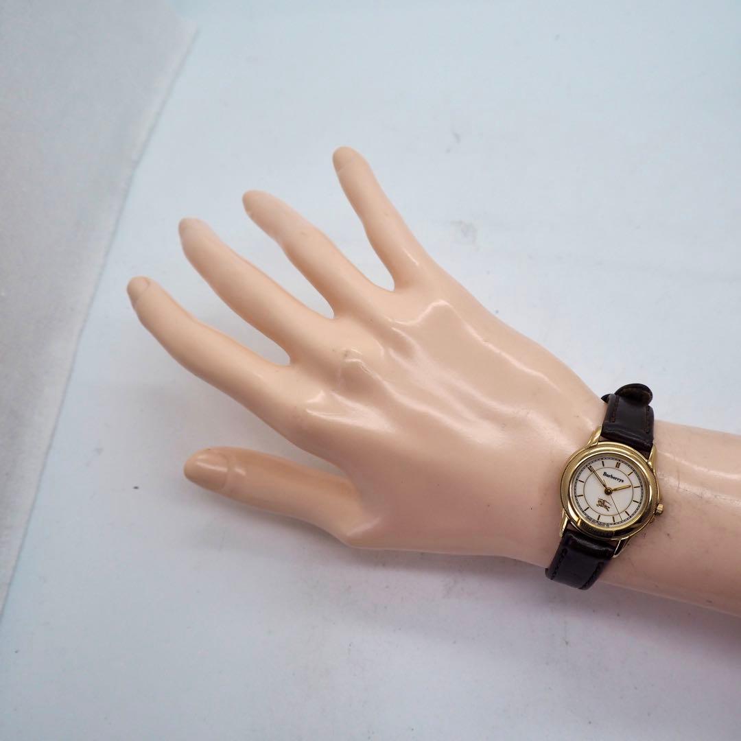 専用600 稼働【美品】バーバリー　レディース　ゴールド ブラウン　アンティーク