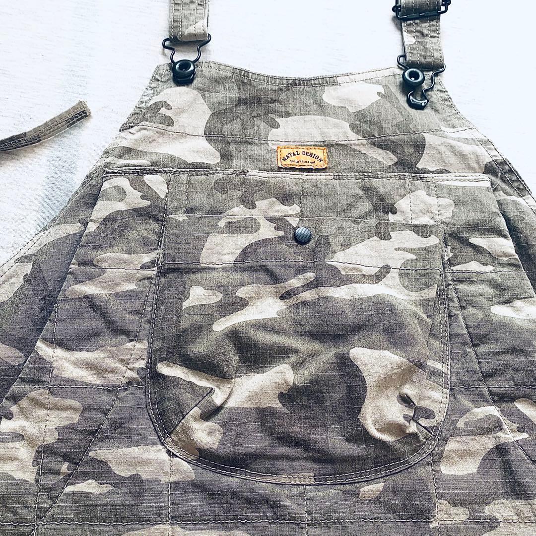 NATAL DESIGN 迷彩柄エプロン