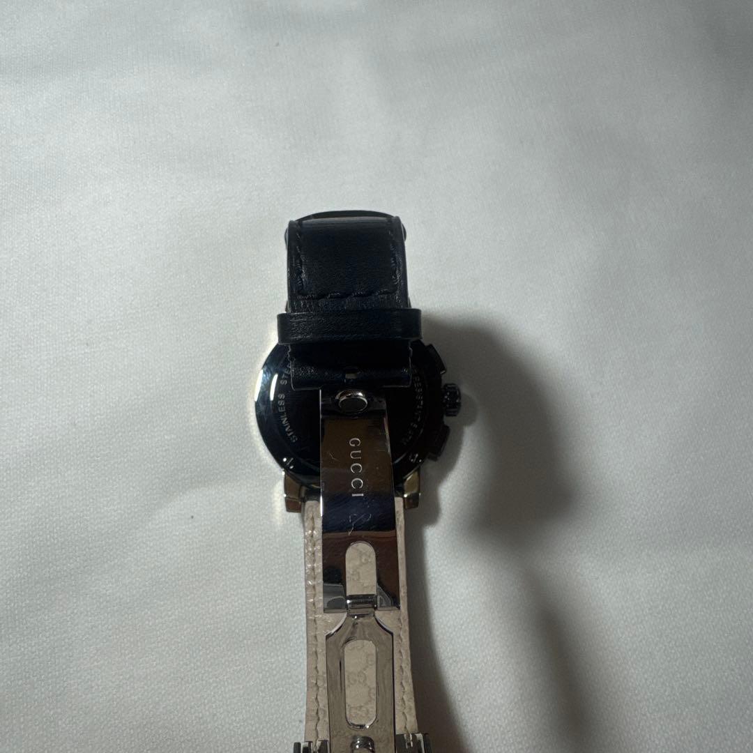 GUCCI クロノグラフ 時計 ブラック