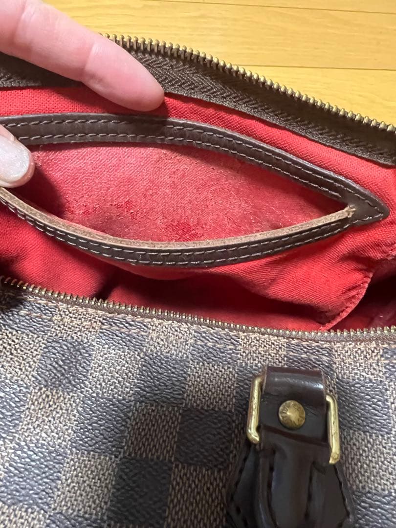 ルイヴィトンダミエパターン ボストンバッグ ブラウン値下げ不可