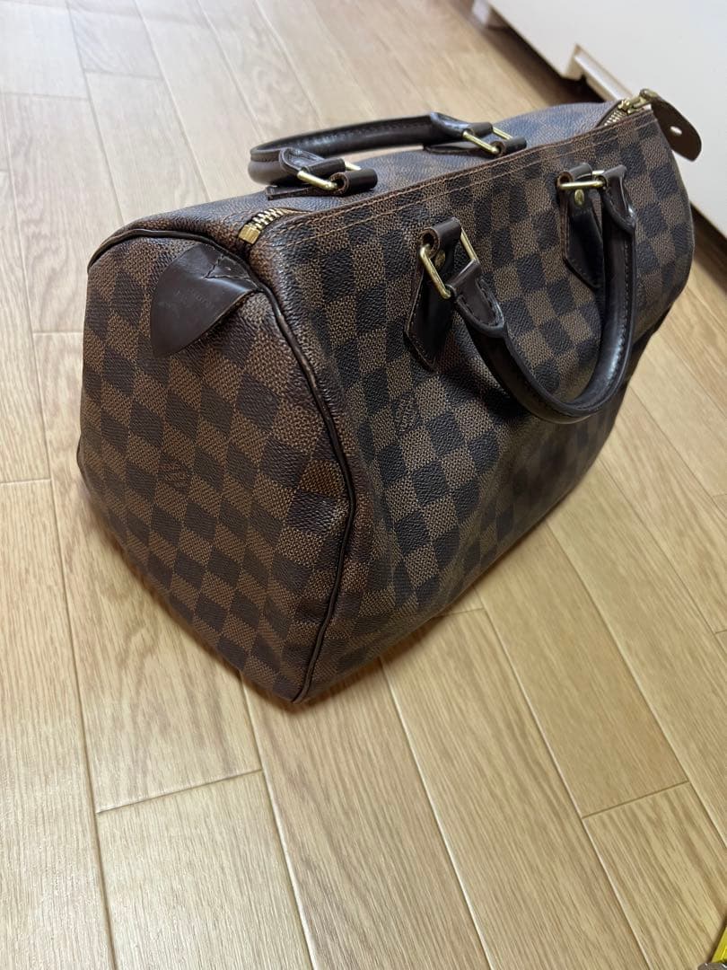 ルイヴィトンダミエパターン ボストンバッグ ブラウン値下げ不可