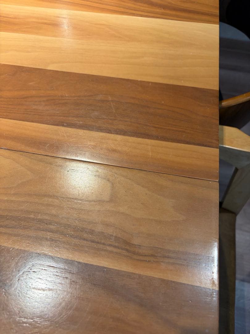 購入前コメントください！1週間限定！ダイニングテーブル伸縮式75-120cm