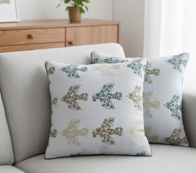 ruti❤45cm用odyssey ❤３色パイピング♪クッションカバー