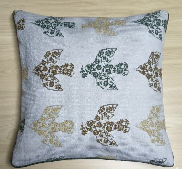 ruti❤45cm用odyssey ❤３色パイピング♪クッションカバー